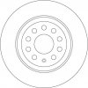 TRW brzdový kotúč zadný DF6504