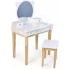 Drevený kozmetický stolík so stoličkou Forest Dressing Table Tender Leaf Toys zrkadlo a 5 zásuviek