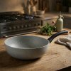 BALLARINI Ferrara 28 cm - panvica / wok granitový nepriľnavý