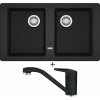 Franke BFG 620 onyx + Franke FC 9541.071 NOVARA PLUS onyx