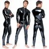 Pánsky lakovaný catsuit