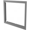 Krycí rámeček krbové vložky FLAMINGO M9, 46 mm, šedý