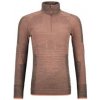 Ortovox 230 Competition Zip Neck W bloom XS; Hnědá triko