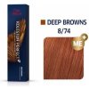 Wella Professionals Koleston Perfect Me+ Deep Browns profesionálna permanentná farba na vlasy 8/74 60 ml