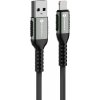 FORCELL F-ENERGY C257 Cafule, USB-A/Lightning, 2,4A 12W, 2m, čierny