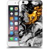 Picasee silikónový prehľadný obal pre Apple iPhone 6 Plus/6S Plus - Black Gold 2