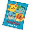 Detská deka Pokémon Tím Snov 130x160 cm