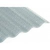 Polykarbonátová vlnitá doska (šedá) Guttagliss WABE, 2000 × 1045 mm – 2,09 m²