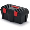 Prosperplast Plastový kufor na náradie CALIDER 46 cm čierno-červený