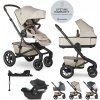 EASYWALKER Kočík kombinovaný Jimmey Explore Pearl Taupe AIR + CYBEX Aton B2 i-Size + základňa VP-F190880