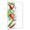 Vertikálny foto obraz sklenený Chilli papričky 50x100 cm