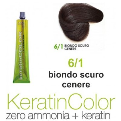 BBcos Keratin Color farba na vlasy 6/1 100 ml