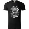 DJ meter - Tričko z organickej bavlny - L ( Čierna )