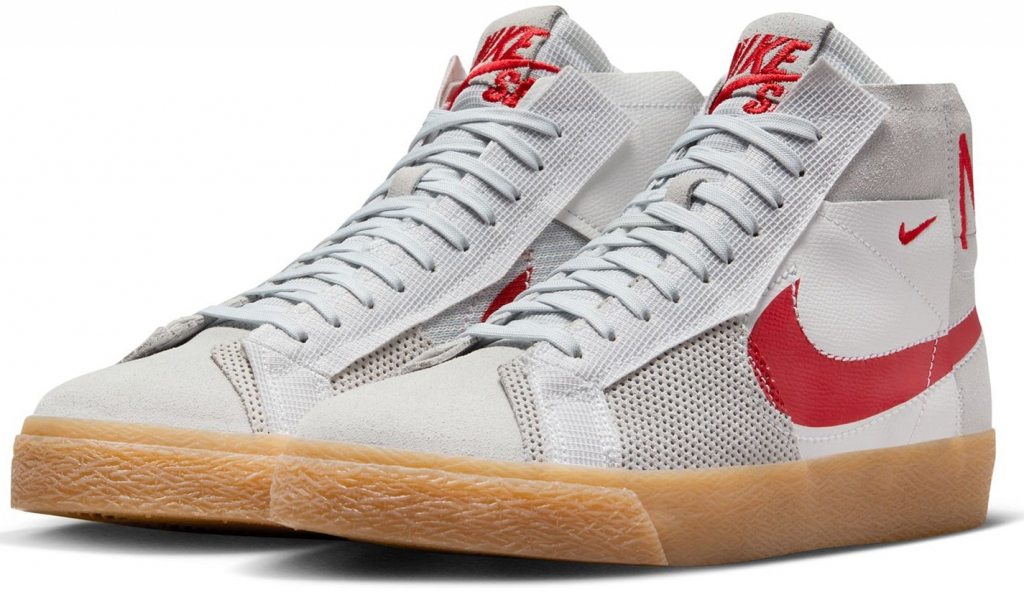 Nike SB Zoom Blazer Mid Premium summit white/university red