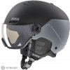 uvex wanted visor pro v prilba, black/silver matt 58-62 cm
