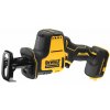DCS369N DEWALT 18V AKU BEZUHLÍKOVÁ KOMPAKTNÍ MEČOVÁ PILA, BEZ BATERIE A NABÍJEČKY, V KARTONOVÉ KRABICI