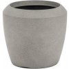 Květináč G21 Cement Round 33,5 x 33,5 x 30,5