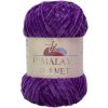 Plyšová priadza ženilková HiMALAYA Velvet fialová AMETYSTOVÁ 90058