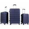 Aga Travel Sada cestovných kufrov MR4650 Modrá 93+63+33 l