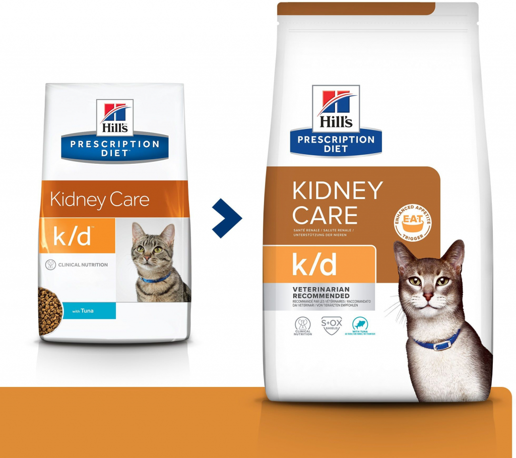 HILL\'S Prescription Diet Cat K/D Kidney Care 3 kg