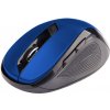 C-TECH Myš WLM-02 bezdrátová, 6tlač. černo-modrá WLM-02B C-Tech