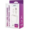 Sieťová Nabíjačka Setty Apple Lightning, USB pre Apple 2400 mA 5 V biela