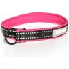 Aminela obojek polostahovací Sport & City 25mm/48cm + 5cm - malinová
