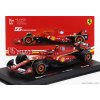 Bburago Ferrari F1 Sf-24 Team Scuderia Ferrari N 55 5th Emilia Romagna Imola Gp 2024 Carlos Sainz – With Pilot And Showcase 1:43 červená čierna