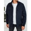 Tmavomodrá pánska bombera so zipsami TX5034 3XL