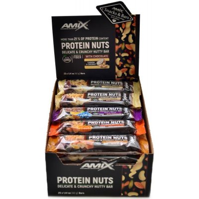 Amix Protein nuts 25 x 40 g