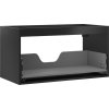 MEXEN - Box-A skrinka pre umývadlo 90, 1 šuplík, čierna mat 91AX0-0900-470-1-71