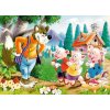 Castorland - Puzzle Tri prasiatka s vlkom - 40-99 dielov