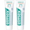 Elmex Sensitive zubná pasta pre citlivé zuby 2 x 75 ml