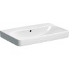 Geberit Smyle Square Umyvadlo 74,7 x 48 cm bez otvoru, bílá 500.249.00.2