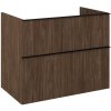 Elita Look skrinka 80x44.9x63.5 cm závesná kúpeľňová skrinka pod umývadlo orech RE080801027060