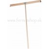 Zmeták 80cm s násadou 140cm-čierny vlas