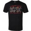 Tričko metal NNM AC-DC Back In Black Europe 1980 Čierna