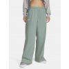 Dámske športové nohavice Under Armour UA Rival Wide Leg Pant Zelená