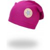 Little Angel Čiapka spadnutá hrejivá fuchsia