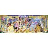 RAVENSBURGER Panoramatické puzzle Disney: Skupinové foto 1000 dielikov