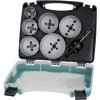 Wolfcraft 5423000 sada dierovacích píl 8-dielna 40 mm, 54 mm, 65 mm, 68 mm, 74 mm, 86 mm 1 sada; 5423000