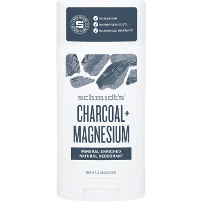 Schmidt´s deostick Charcoal + Magnesium 58 ml