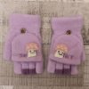 Coollie detské zateplené fialové rukavice