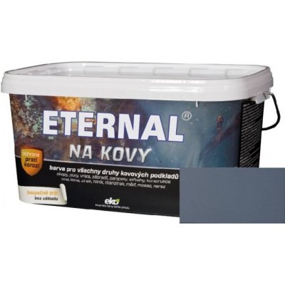 Austis ETERNAL na kovy 5 kg kovářská tmavě šedá 454 (antracit)