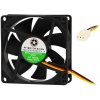 Ložiskový ventilátor 80x15mm 12V, 32000RPM, 3 vodiče