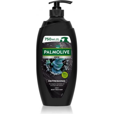 Palmolive Men Refreshing sprchový gél pre mužov 3v1 750 ml