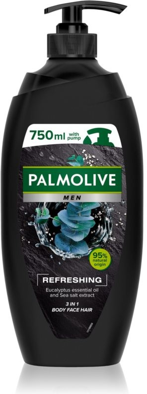 Palmolive Men Refreshing sprchový gél s pumpičkou 750 ml od 4,79 € -  Heureka.sk