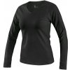 Canis CXS Tričko CXS MARY, dámské, výstřih do V, dlouhý rukáv 162012180094 L Černá