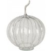 Clayre & Eef Transparentná sklenená tekvica Pumpkin s korálkami XL - Ø 25*33 cm - Clayre & Eef