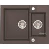 Alveus Rock granitový drez 59.5x47.5 cm hnedá 4218003